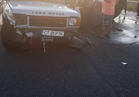 Un șofer beat a provocat un accident pe Autostrada Soarelui