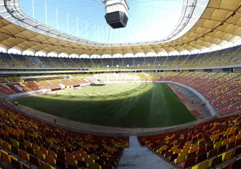 Priviți cum arată gazonul de pe Arena Națională înainte de FCSB - Sporting. Imagini EXCLUSIVE de azi