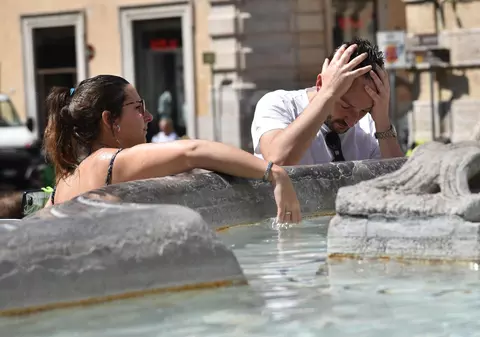 Cod roșu de caniculă în șase țări din Europa. Harta țărilor afectate de valul de caniculă numit "Lucifer"