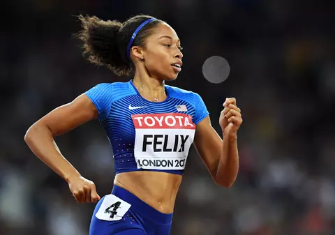 Atleta americană Allyson Felix, campioană la 4x400 m, a câștigat a 16-a sa medalie mondială