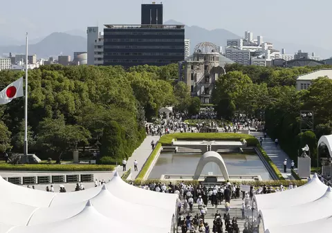 72 de ani de la atacul cu bombă nucleară la Hiroshima