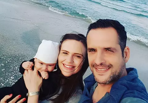 FOTO/ Mădălin Ionescu petrece o vacanță de vis cu fiica sa, Petra. „Când ții în brațe un înger...”
