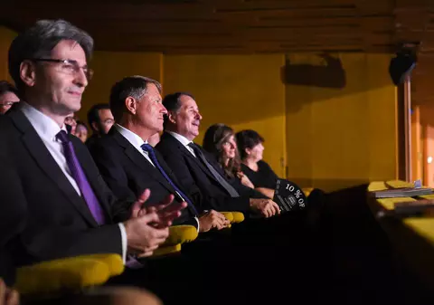 FOTO | Klaus Iohannis, la Festivalul George Enescu. Președintele, cucerit de pianista Martha Argerich