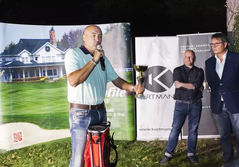 Cornel Dănilă a câștigat cea mai disputată ediție a Cupei Academiei de Golf Demis Papillon. A fost nevoie de joc suplimentar / GALERIE FOTO