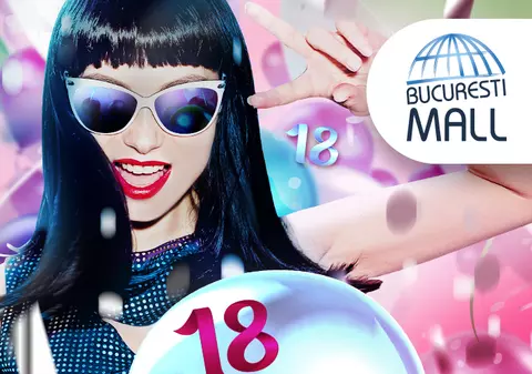 (P) Reduceri și întâlnire cu vedete la aniversarea de 18 ani de București Mall!