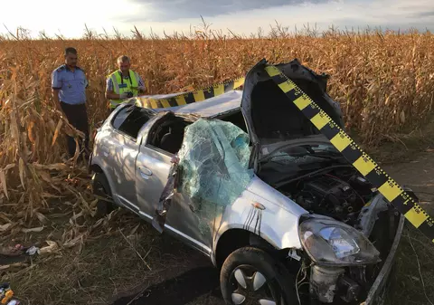 UPDATE: Bebelușul de opt luni rănit grav în cumplitul accident din Brăila a murit. Cum s-a întâmplat nenorocirea