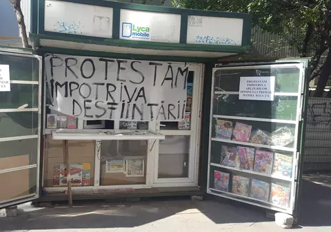 Zi neagră pentru ziarele din România! Primarul sectorului 4 a refuzat să înnoiască avizele de funcționare a chioșcurilor de ziare de pe domeniul public