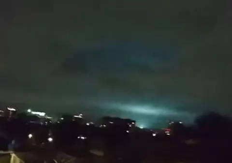Fenomen bizar filmat în Mexic. Oamenii au fost uimiți de ce a apărut pe cer pentru câteva minute | VIDEO