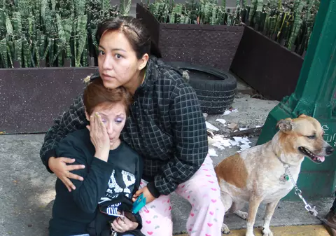 FOTO | Imaginea dezastrului după cutremurul de 7,1 grade din Mexic