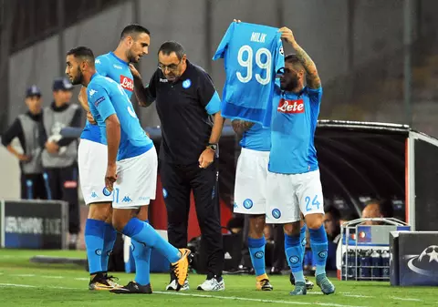Insigne a produs faza serii în Liga Campionilor. Fotbalistul lui Napoli a încurcat dedicația pentru golul marcat cu Feyenoord