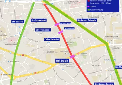 UPDATE/ Evenimentul „Ziua fără autoturisme” a fost anulat