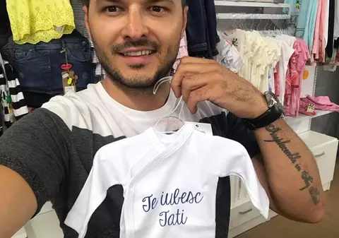 EXCLUSIV/ Mărturisiri de proaspăt tătic. Liviu Vârciu: ”Fetița mea doarme numai pe mine, câte patru ore. Îi schimb și scutecele”