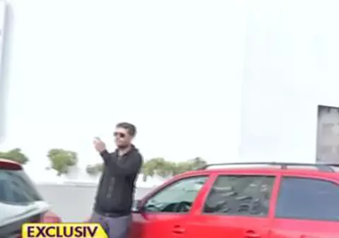 Liviu Vârciu s-a dus accidentat să-și externeze fetița. "M-am tăiat!" | FOTO