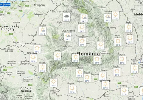 Temperaturi de vară în toată țara. Cât mai ține vremea frumoasă?