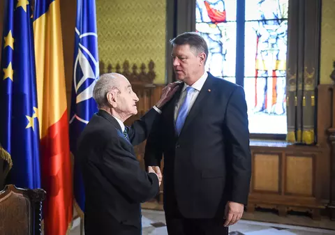 Klaus Iohannis a primit cu durere și tristețe vestea morții lui Quintus: ”Ne-am despărțit de un adevărat senior al politicii românești”