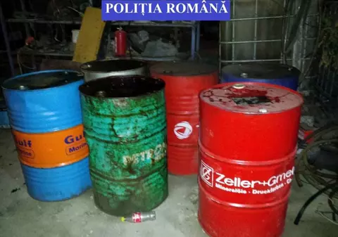 Prins în flagrant în timp ce fura două tone de motorină, dar fără a rupe sigiliile de la cisternă