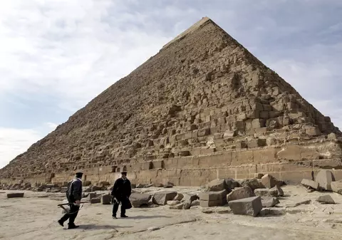 Cum a fost construită Piramida lui Kheops din Egipt