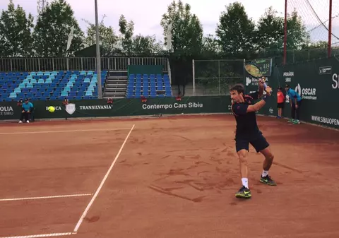 Sibiu Open, rezultatele de marți. Tommy Robredo a fost eliminat. Românii, victorii la dublu / VIDEO
