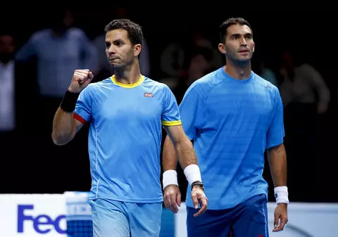LIVESCORE Turneul Campionilor 2017 la tenis, ziua 1. Perechea Rojer - Tecău a pierdut la debut. Victorie Roger Federer. Luni joacă Nadal