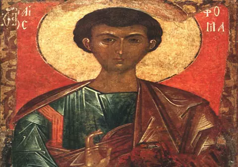 Calendar ortodox 6 octombrie: Sfântul Apostol Toma