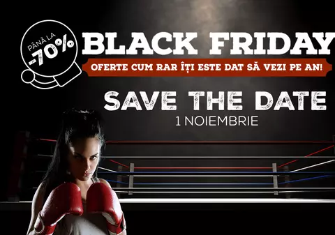 Reducerile evoMAG de Black Friday 2017. Retailerul online anunță trei perioade de promoții. Care sunt cele mai mari reduceri