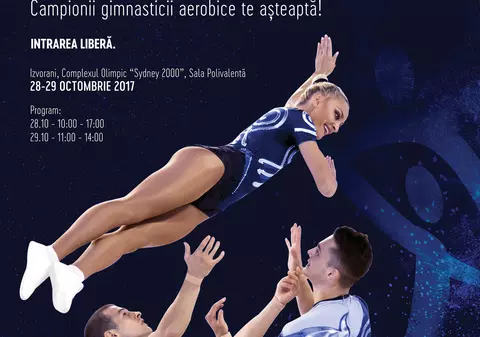 Campionatele Naționale de Gimnastică Aerobică 2017. 150 de sportivi la start