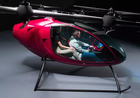 Primul zbor al unei drone autonome care poate transporta doi oameni