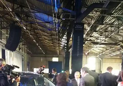 GALERIE FOTO,VIDEO| Iohannis, la Craiova: Infrastructura de transport trebuie să fie prioritatea zero a oricărui Guvern