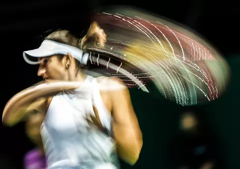 Caroline Garcia a câștigat primul ei meci la Turneul Campioanelor, 2-1 cu Elina Svitolina