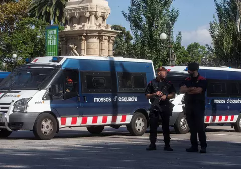 Măsuri sporite de securitate în Barcelona, înainte de discursul liderului catalan