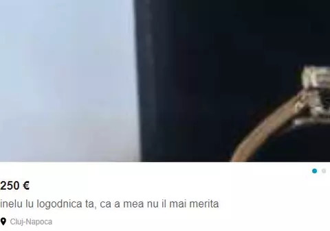 Ce mai vând românii pe internet?! Oferă inelul de logodnă pe care nu îl mai dă iubitei