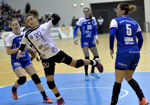 SCM Craiova - DVSC-TVP, în Cupa EHF. HCM Zalău, cu Hypo Niederoesterreich
