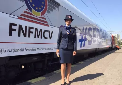 Cel mai modern vagon din România ajunge în marile orașe. Prima oprire: Timișoara| GALERIE FOTO