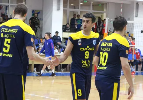 Etapa a treia din Divizia A1 la volei masculin. Tricolorul LMV Ploiești a câștigat derby-ul de la Galați