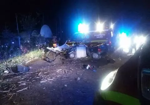 Un adolescent a murit într-un accident în Vânători, județul Galați, din cauza unei buturugi