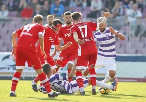 Liga 2, etapa a 14-a. Primele două clasate s-au împiedicat. Chindia a bătut și speră la promovarea directă