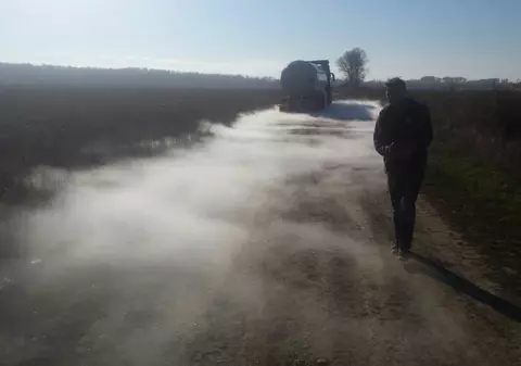 UPDATE. Traficul reluat în zona în care existau scurgeri de gaze din cisternă, în Galați. Oamenii evacuați se pot întoarce în case