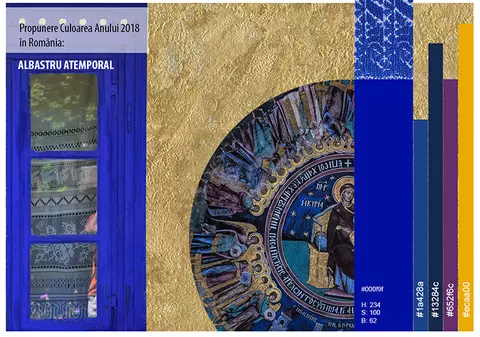 De ce a fost ales Albastru Atemporal culoarea Anului 2018 în România?