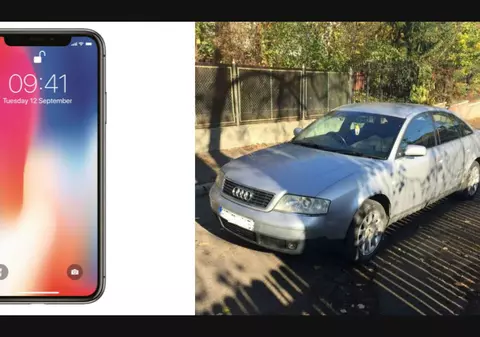 Cu aceiași bani ai putea să îți cumperi un iPhone sau un Audi. Ce ai alege?