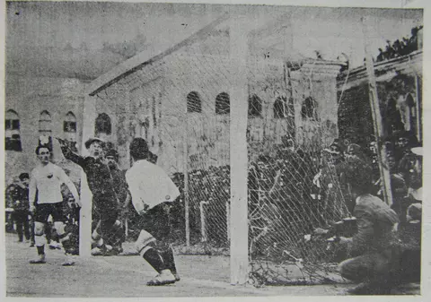 Istoria primul meci dintre România și Turcia. S-a disputat în 1923 și a fost precedat de un scandal