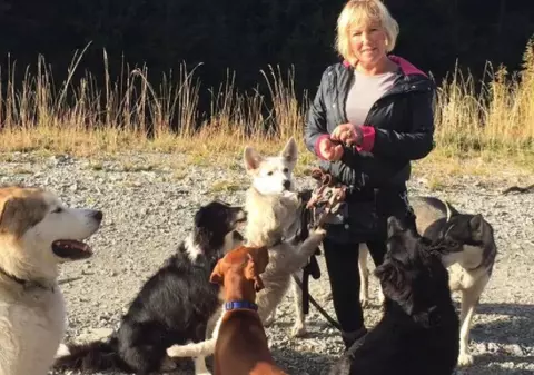 O femeie din Canada a fost salvată de câini, după ce s-a rănit în timpul unei plimbări. A fost găsită trei zile mai târziu