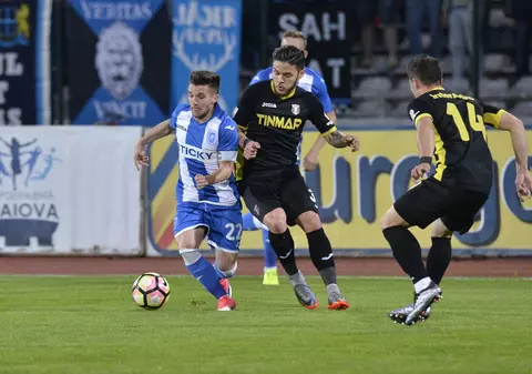 Liga 1, etapa a 17-a: Astra Giurgiu - CSU Craiova 2-2. ”Dubla” lui Gustavo n-a fost suficientă pentru olteni. Scandal pe arbitraj / VIDEO