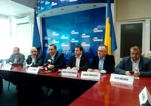 Ponta: Dragnea a făcut un blat cu Iohannis să nu-i facă probleme la prezidenţiale şi Dragnea să păstreze guvernarea