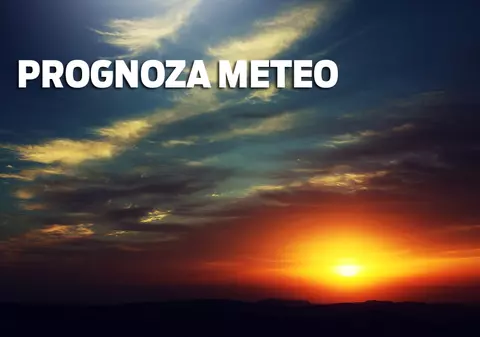 PROGNOZA METEO pentru luni şi marţi. Temperaturile sunt în scădere