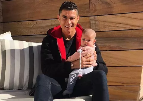 Prima poză cu Alana Martina, fiica lui Cristiano Ronaldo