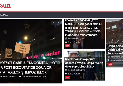 Site-ul statulparalel.com apare ca fiind înregistrat de PSD