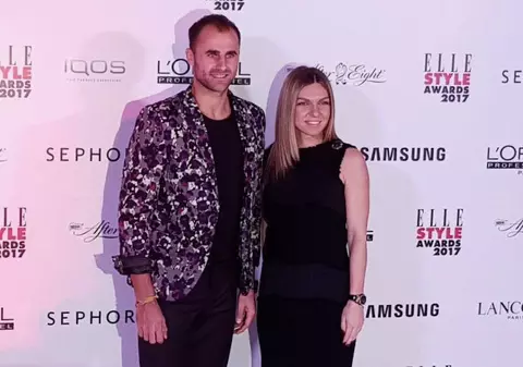 Simona Halep și Marius Copil, împreună la Gala Elle Style Awards 2017. Imaginația fanilor s-a aprins