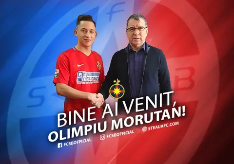 Primele declarații ale lui Moruțan după ce a semnat cu FCSB: ”Vreau să prind naționala”