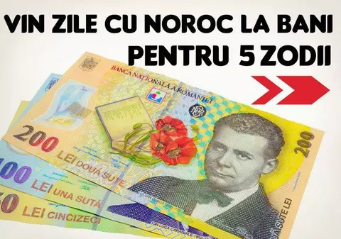 HOROSCOP 2018: TOP 5 zodii cu noroc la bani