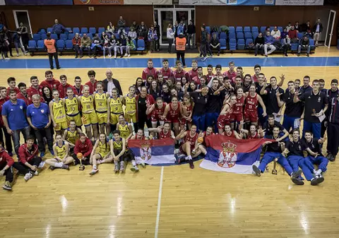 Serbia a cucerit trofeele Balkanic Next Star Cup 2017 pentru naționalele de baschet U15